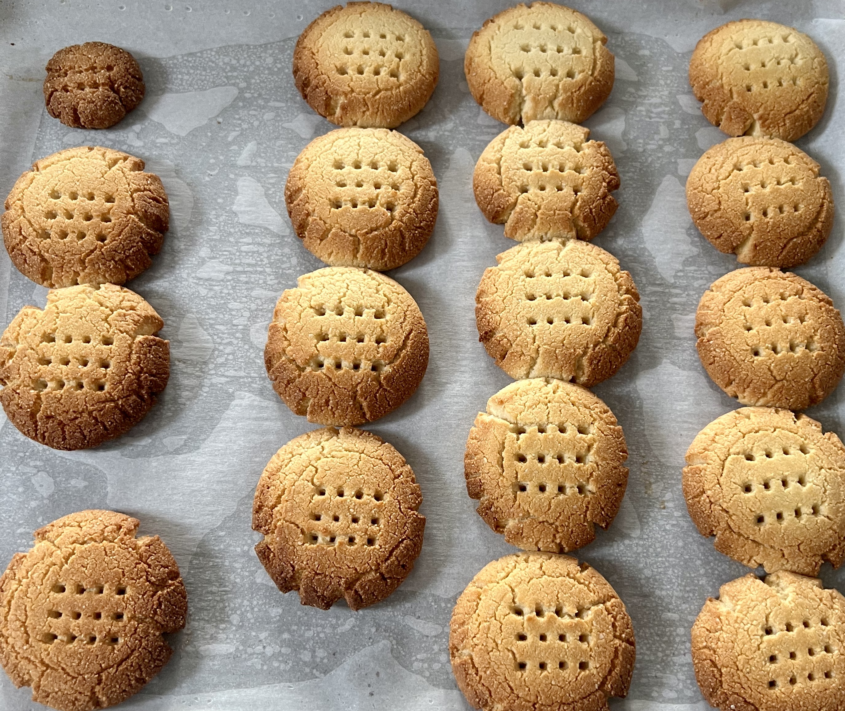 Keto shortbread cookies